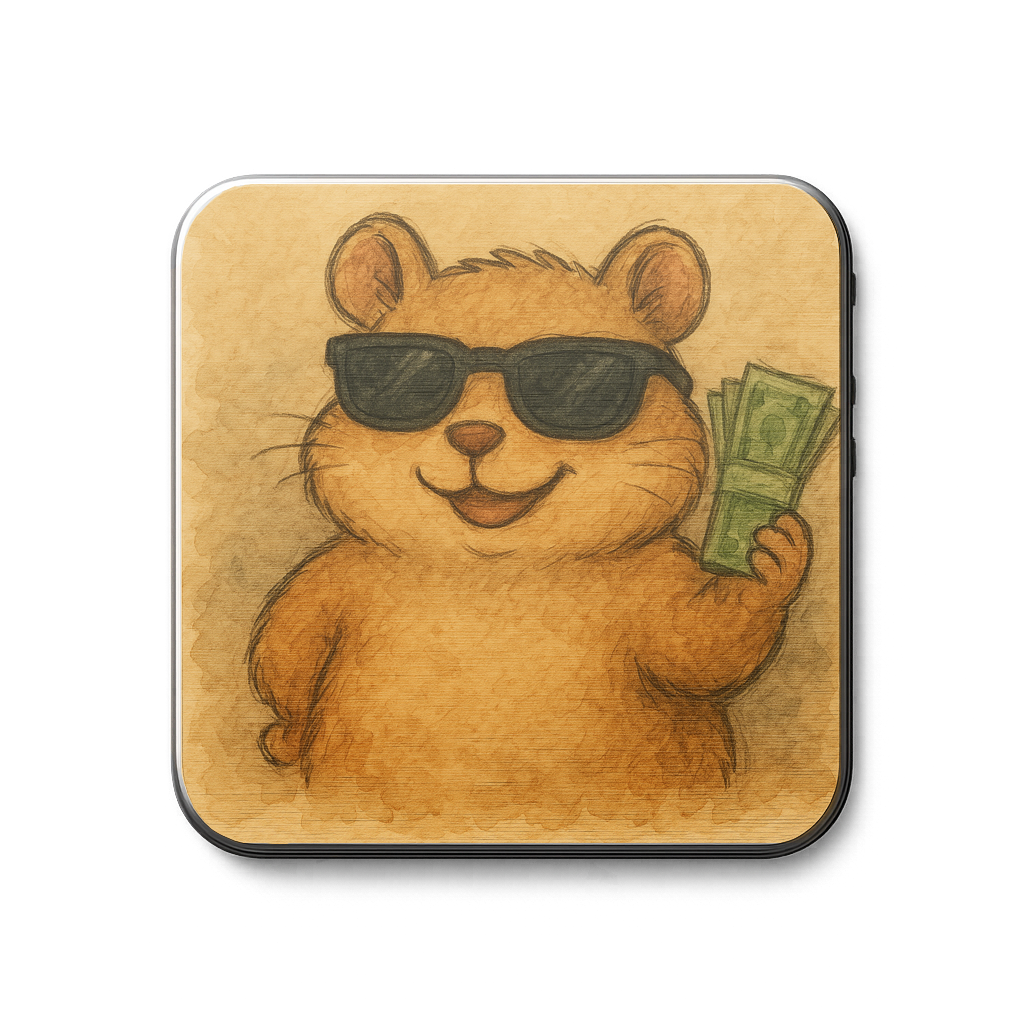 Hamster with Stash