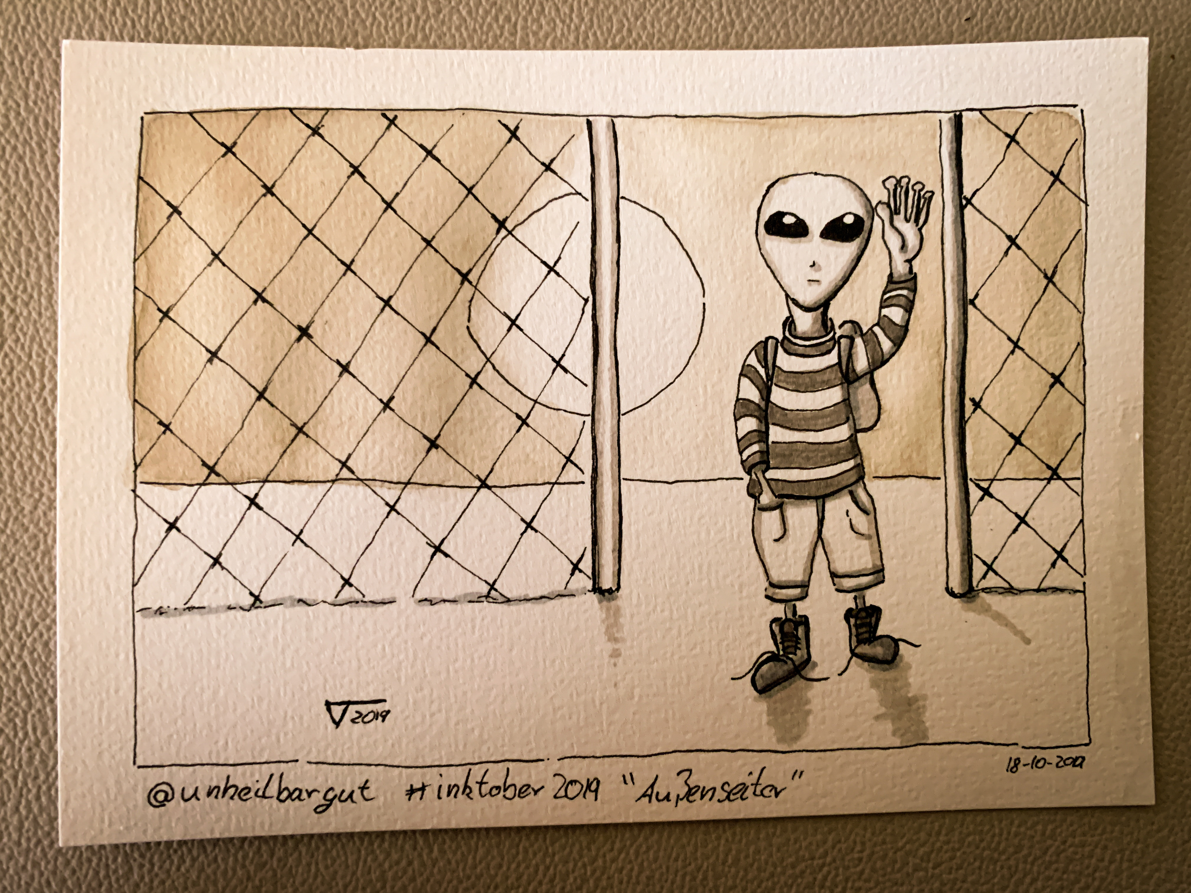 Inktober 19 18