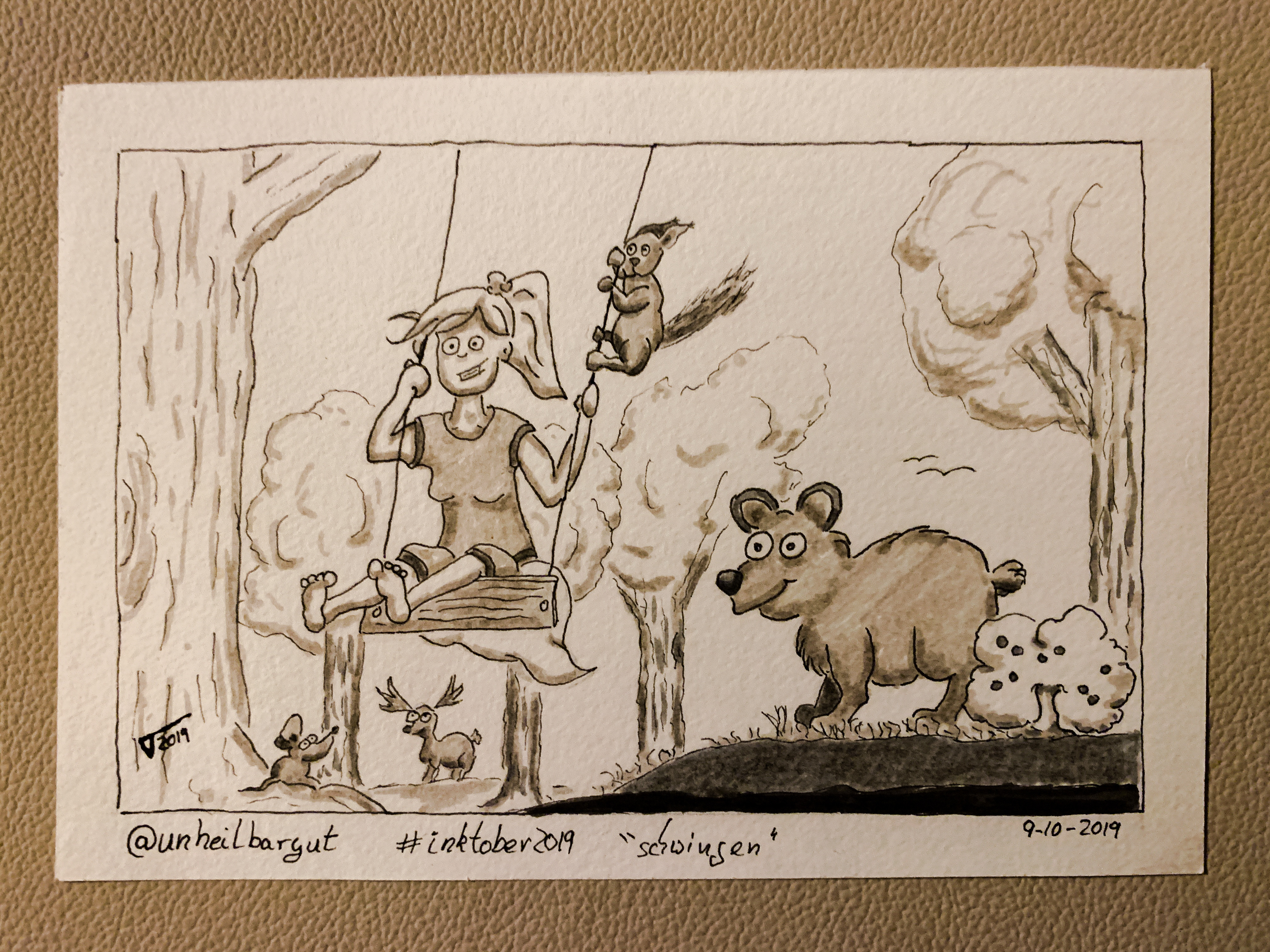 Inktober 19 9